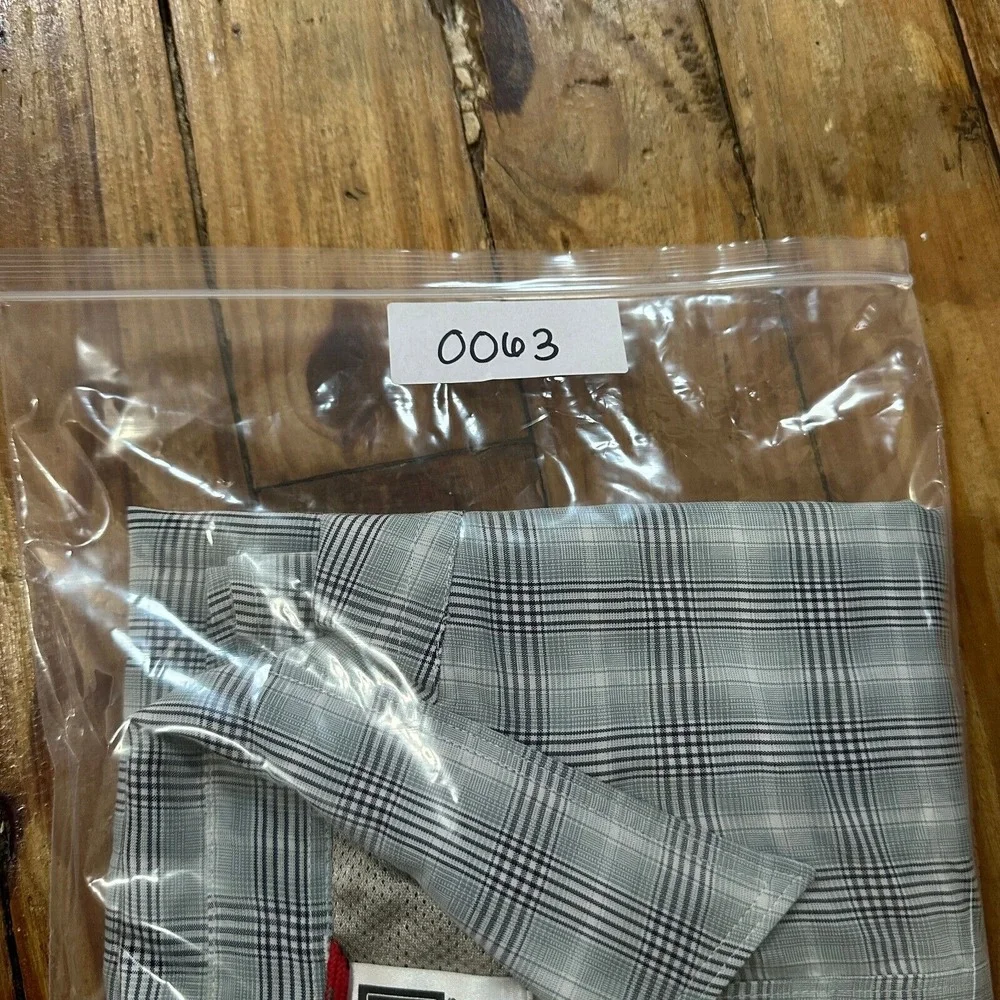 North Face‎ Shirt Mens XL Gray Green Plaid Modal Blend Hiking Gorpcore AH6W